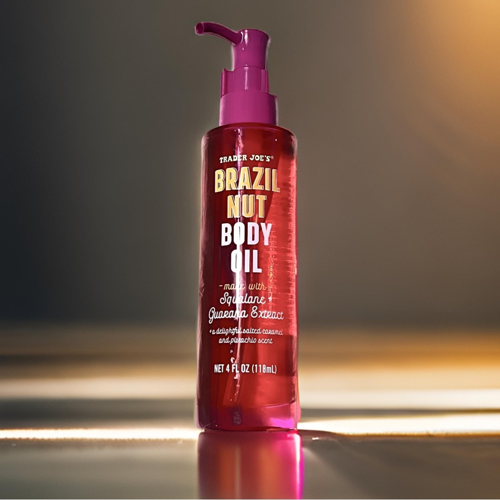 New - Trader Joe's Brazil Nut Body Oil 4 oz